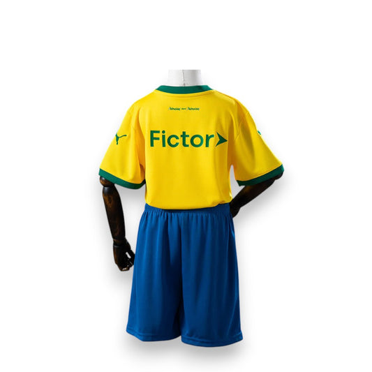 Conjunto Infantil Palmeiras Amarela Third 25/26