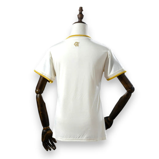 Camisola Flamengo Branca Third Away 25/26 - Feminina