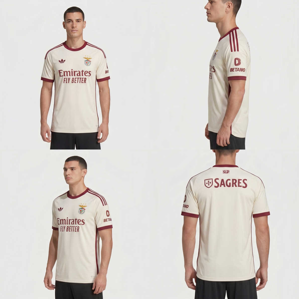 Camisola ALTERNATIVA off white (creme) 2026/27 - LANÇAMENTO secundária