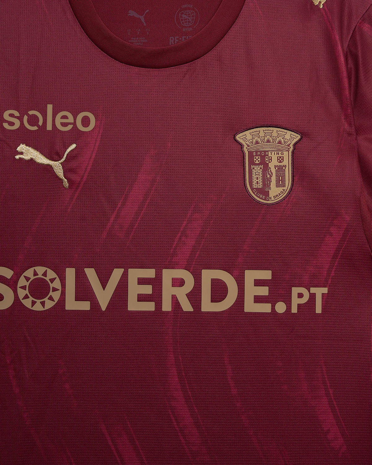 Conjunto Infantil SC Braga Alternativa 26/27 Bordô