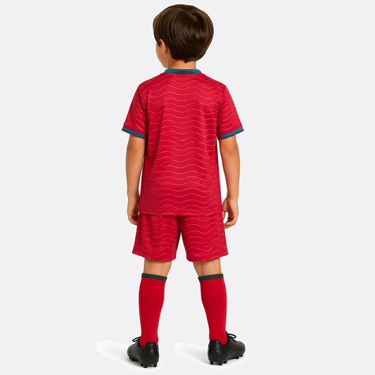 Conjunto Infantil Principal Portugal 2026 - Mundial