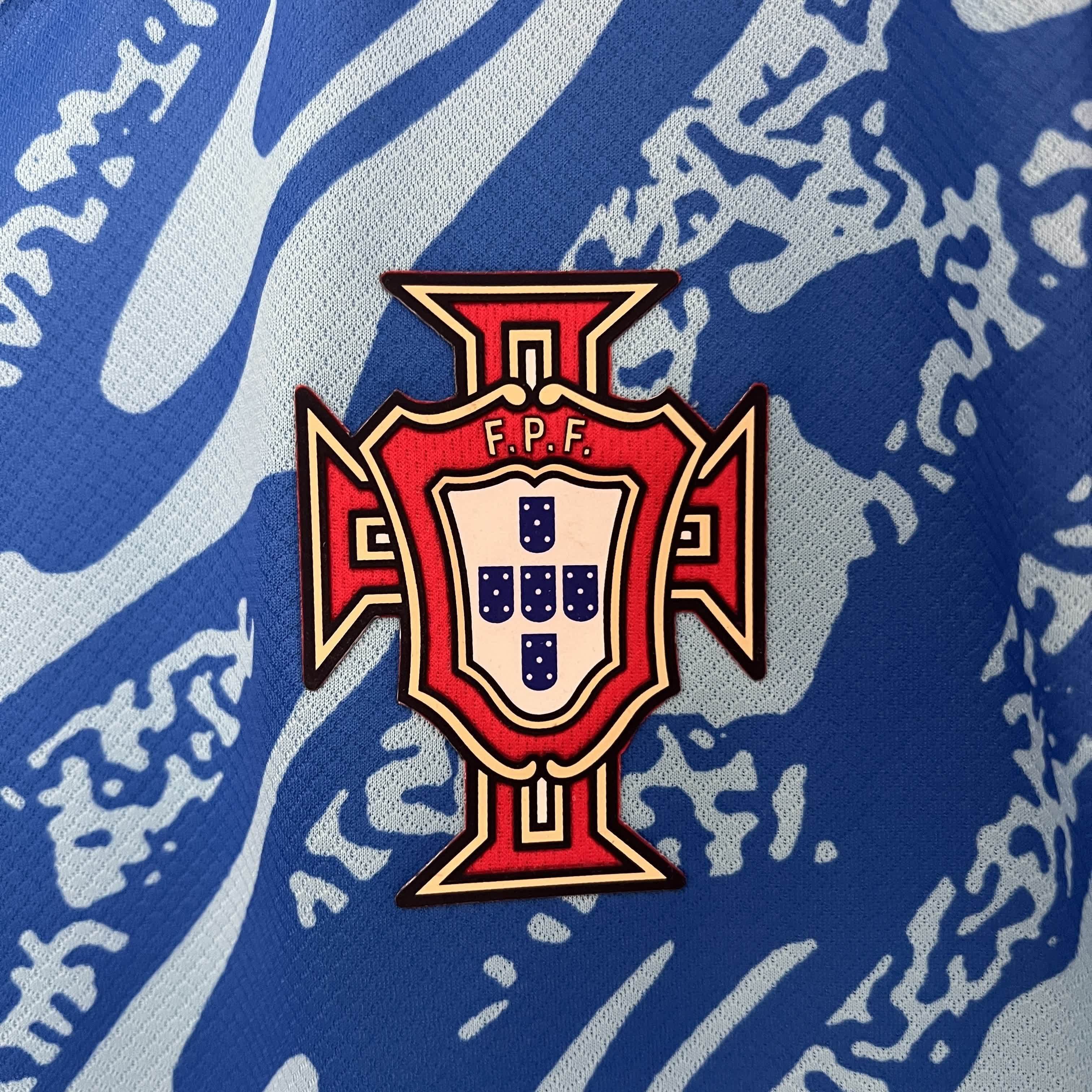 Camisola Portugal Azul Guarda Redes Euro 2024