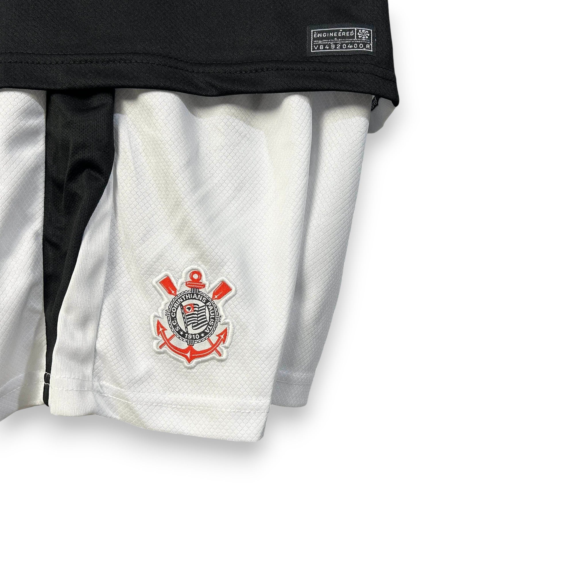 Conjunto Infantil Corinthians Principal Preto 25/26