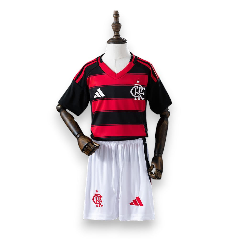 Conjunto Infantil Flamengo Principal 2025/26