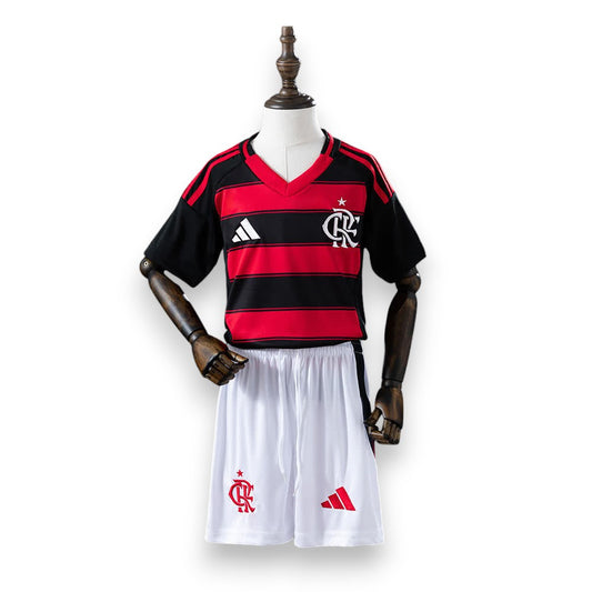 Conjunto Infantil Flamengo Principal 2025/26