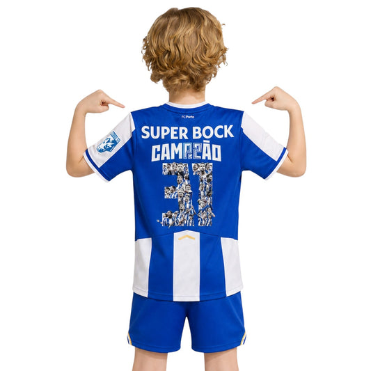 Conjunto Infantil Porto Principal Campeão 25/26