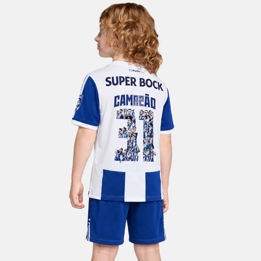 Lançamento Conjunto Infantil Principal 2026 Campeão 31 - Dragões (Pré venda - 12 a 20 dias úteis)