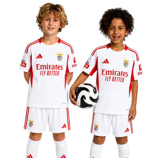 Conjunto Infantil Benfica Terceiro Equipamento - 2025/26
