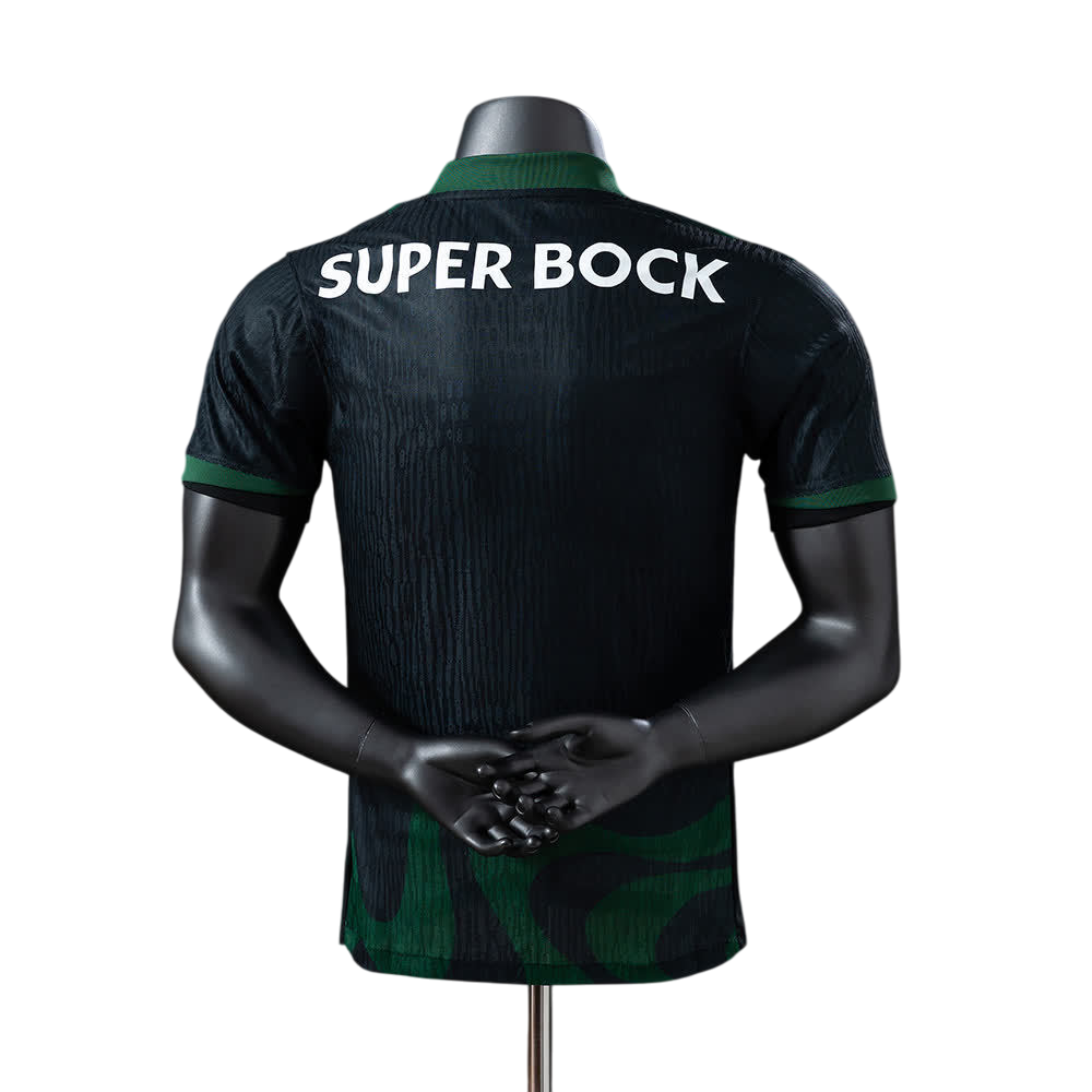 Camisola Sporting Alternativa Preta 25/26 - Player