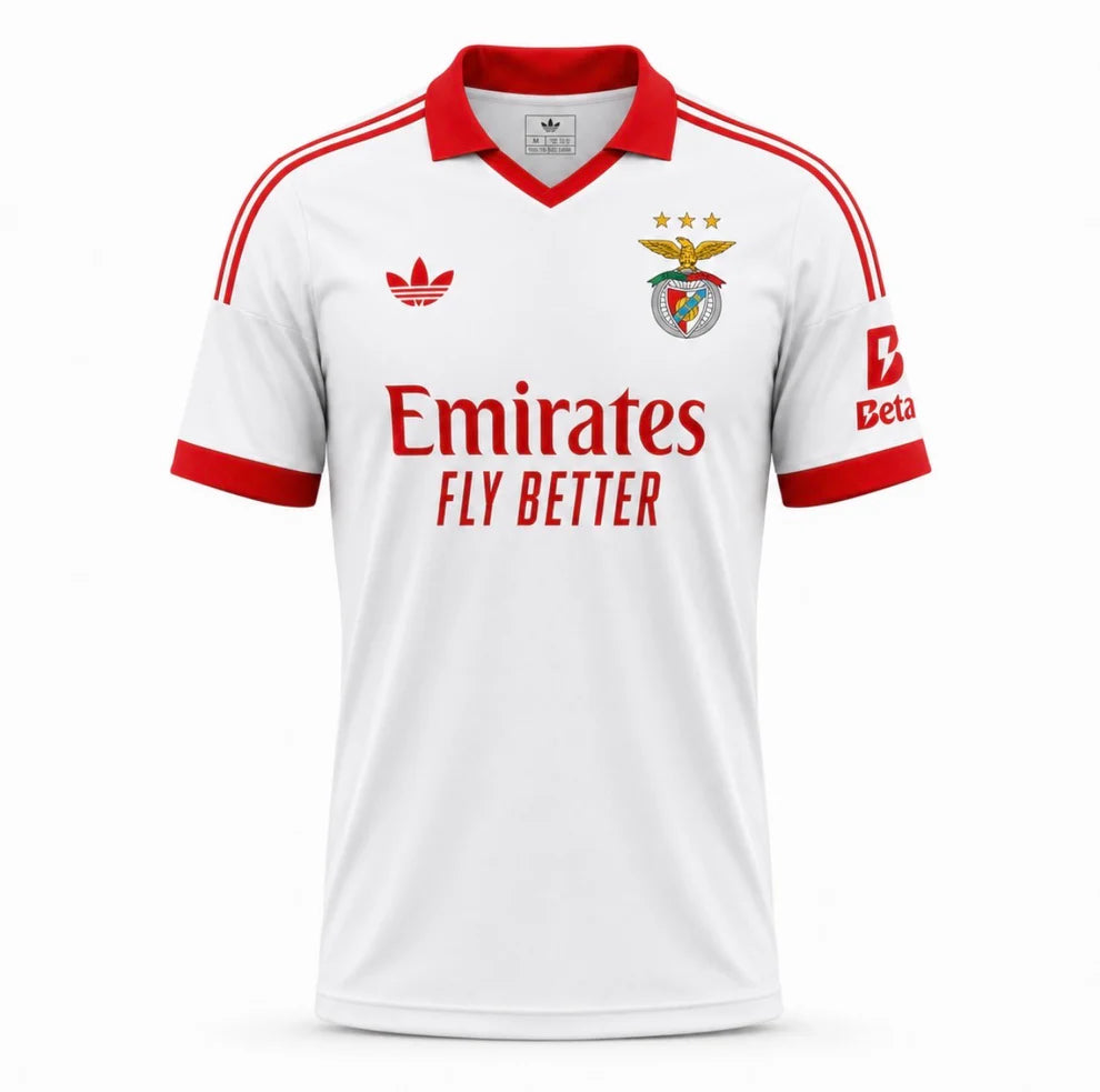 Camisola Benfica Alternativa 2026/27 - LANÇAMENTO [Pré-venda: 11 a 22 dias úteis]