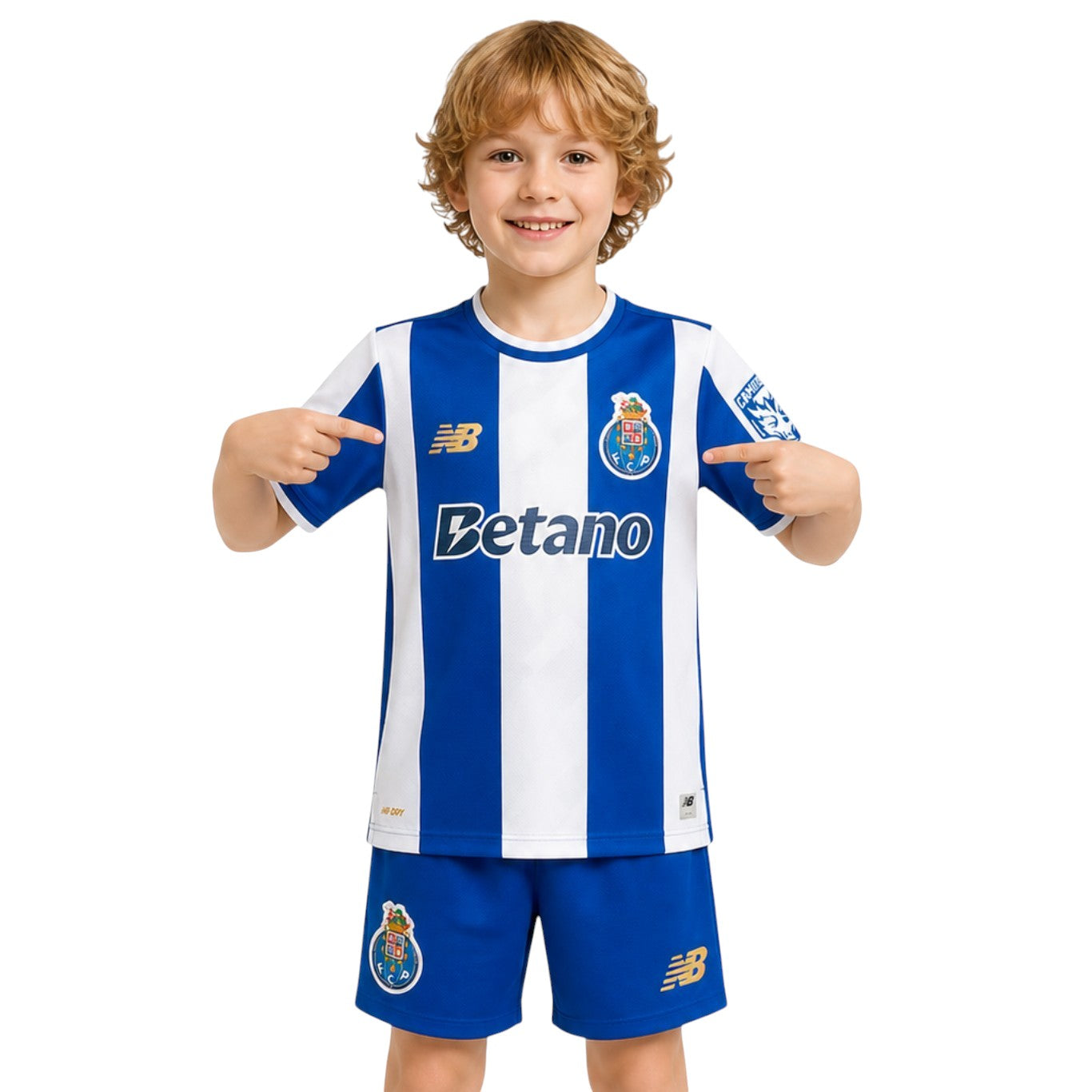 Conjunto Infantil Porto Principal Campeão 25/26