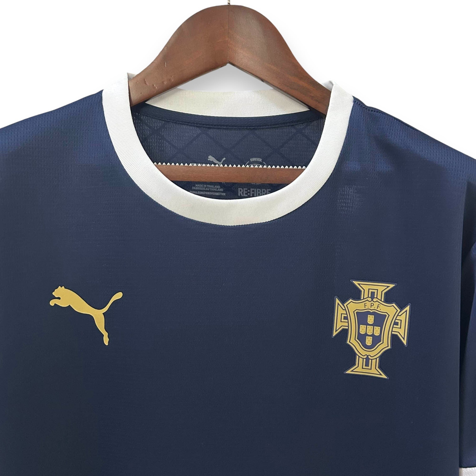 Camisola Portugal Roupa De Treino Azul 2025