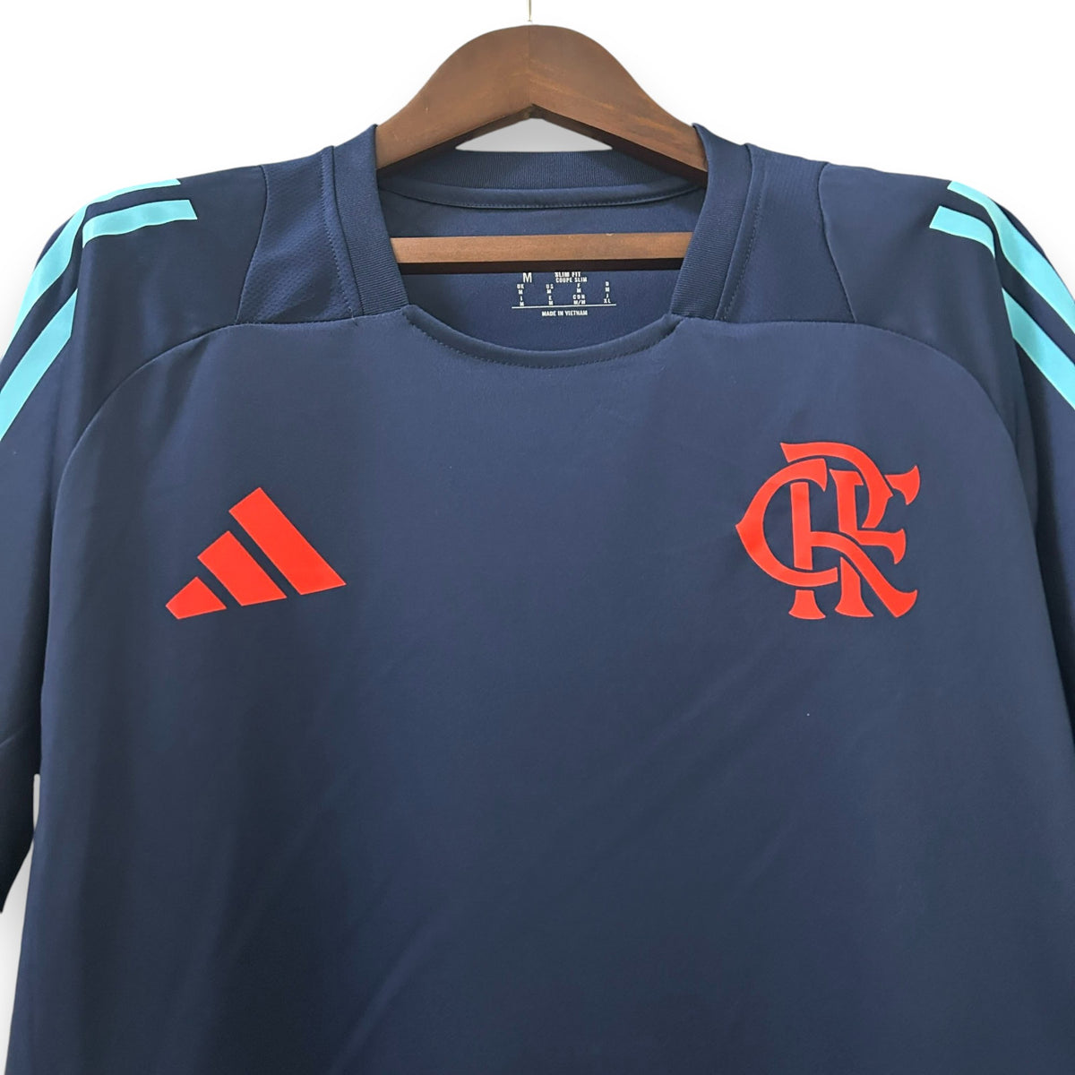 Camisola Flamengo Treino Azul Marinho 2025/26
