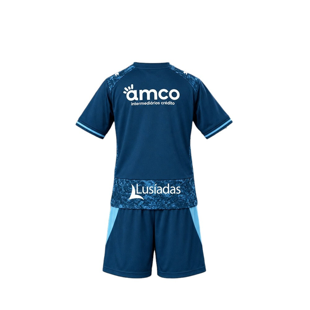Conjunto Infantil SC Braga Alternativa 26/27 Azul
