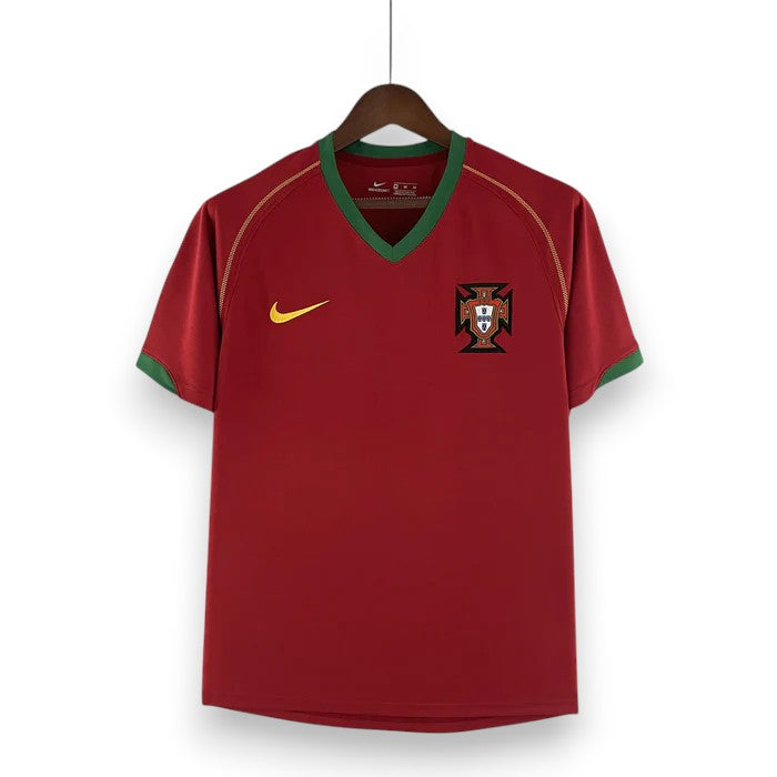 Camisola Portugal Retrô Vermelha 2006/07