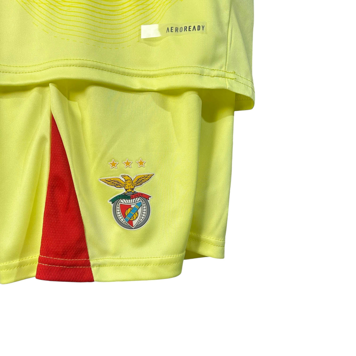 Conjunto Infantil Benfica Guarda Redes Amarelo - 2025/26