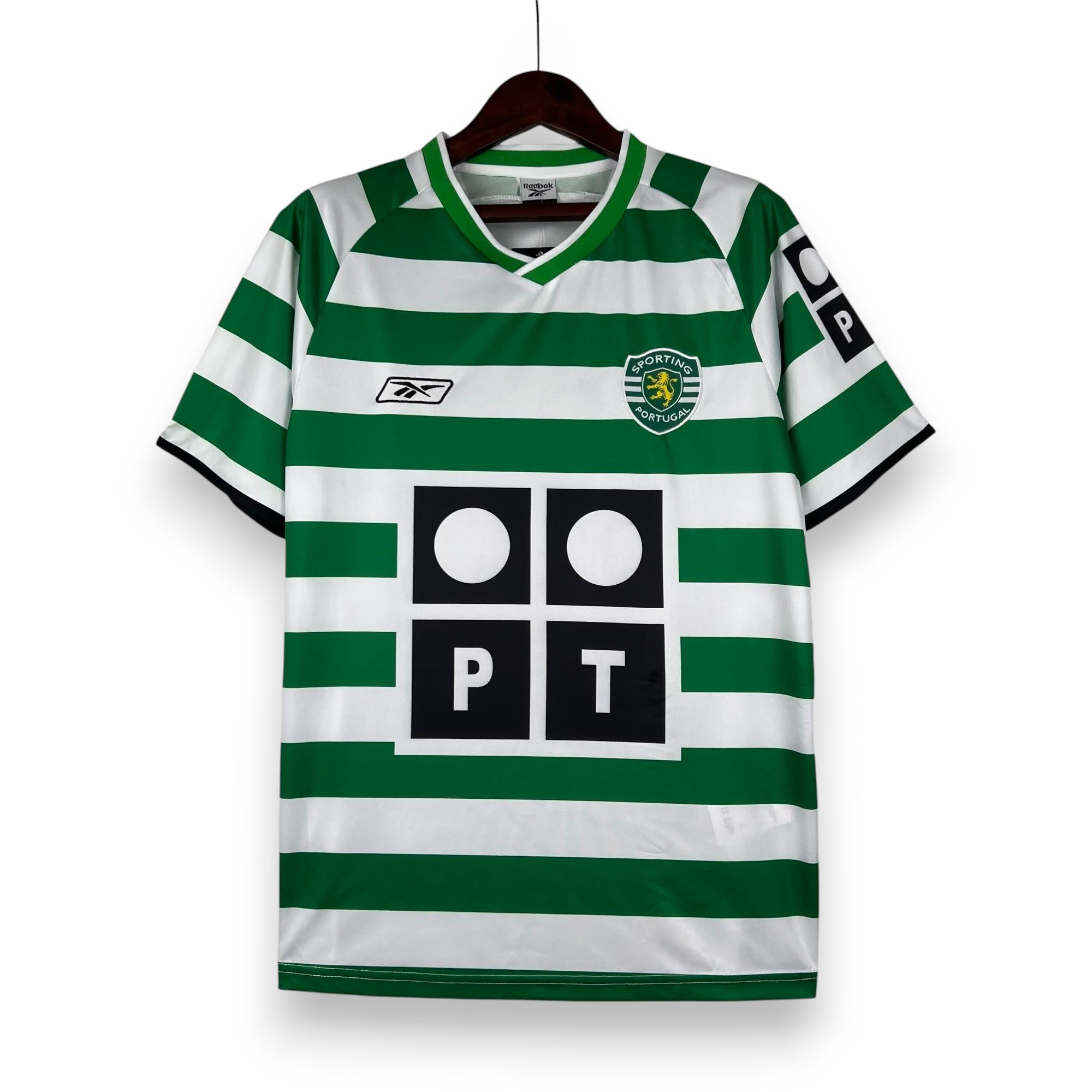 Camisola Retrô Sporting Home 03/04