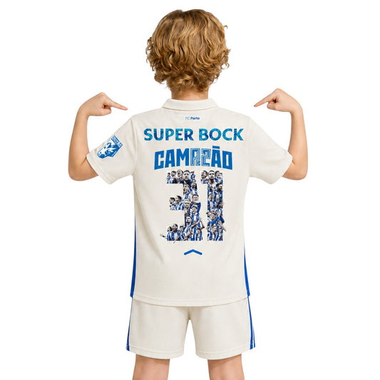 Conjunto Infantil Terceiro Equipamento Campeão 25/26