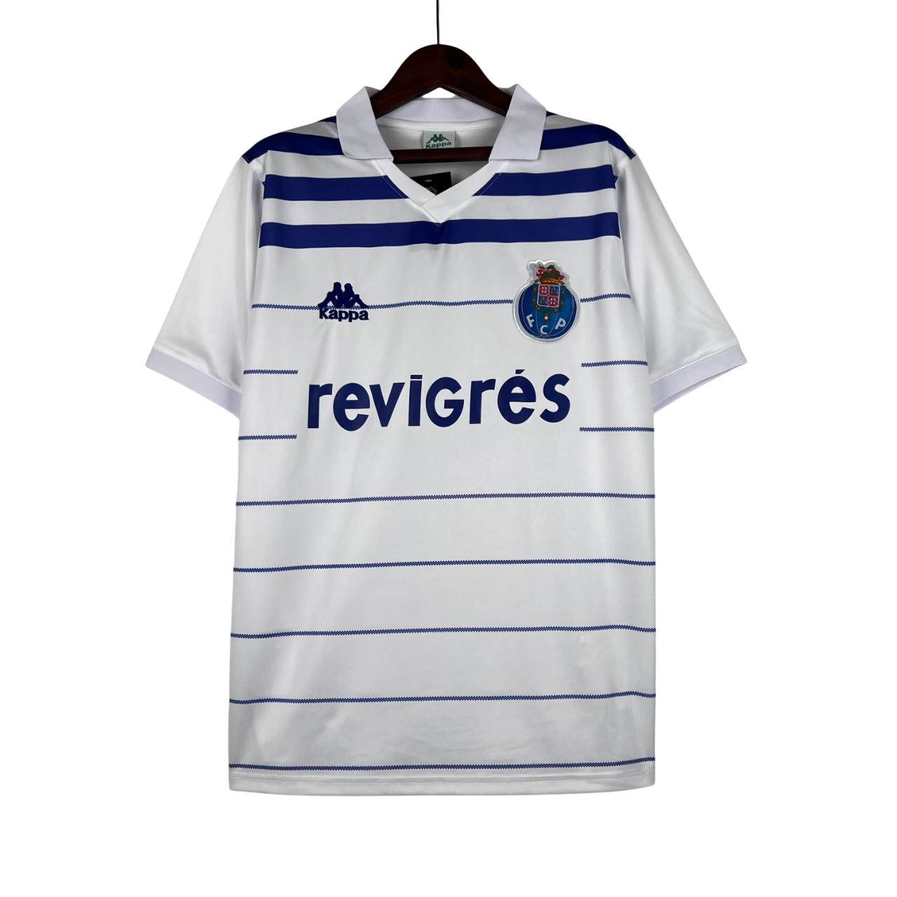 Camisola Retro Porto Alternativa Branca 85/86