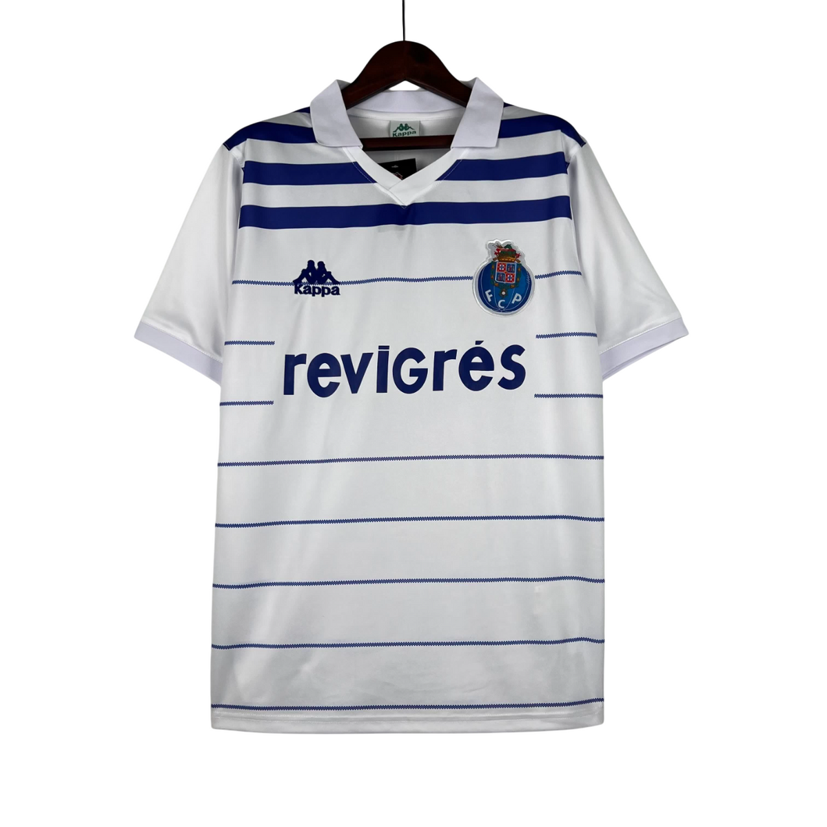 Camisola Retro Porto Alternativa Branca 85/86