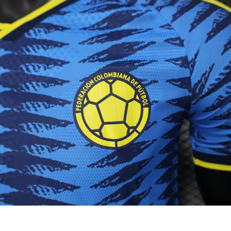 Camisola Colombia Azul Away 2026 - Player