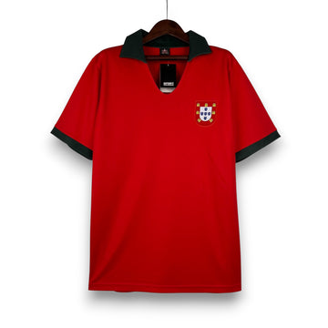 Camisola Portugal Retrô Vermelha 1972