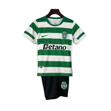Conjunto Infantil Sporting Principal 25/26