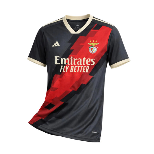 Camisola concept preta e vermelha 2026/27