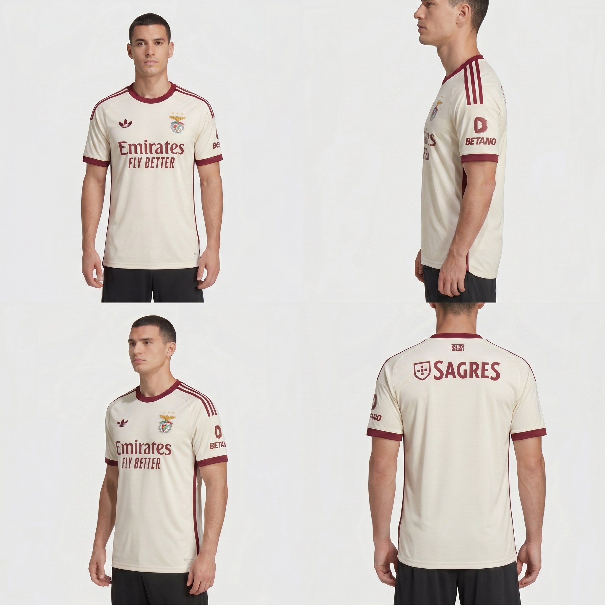 Camisola ALTERNATIVA off white (creme) 2026/27 - LANÇAMENTO secundária