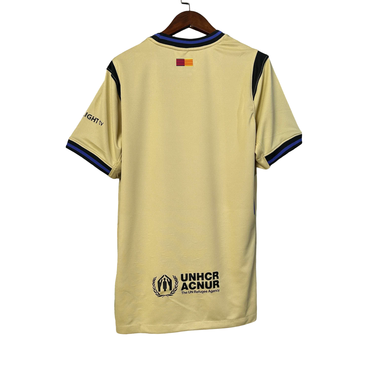 Camisola Barcelona Alternativa Amarela 25/26