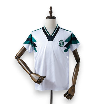 Camisola Sporting Branca Vintage Retrô 25/26