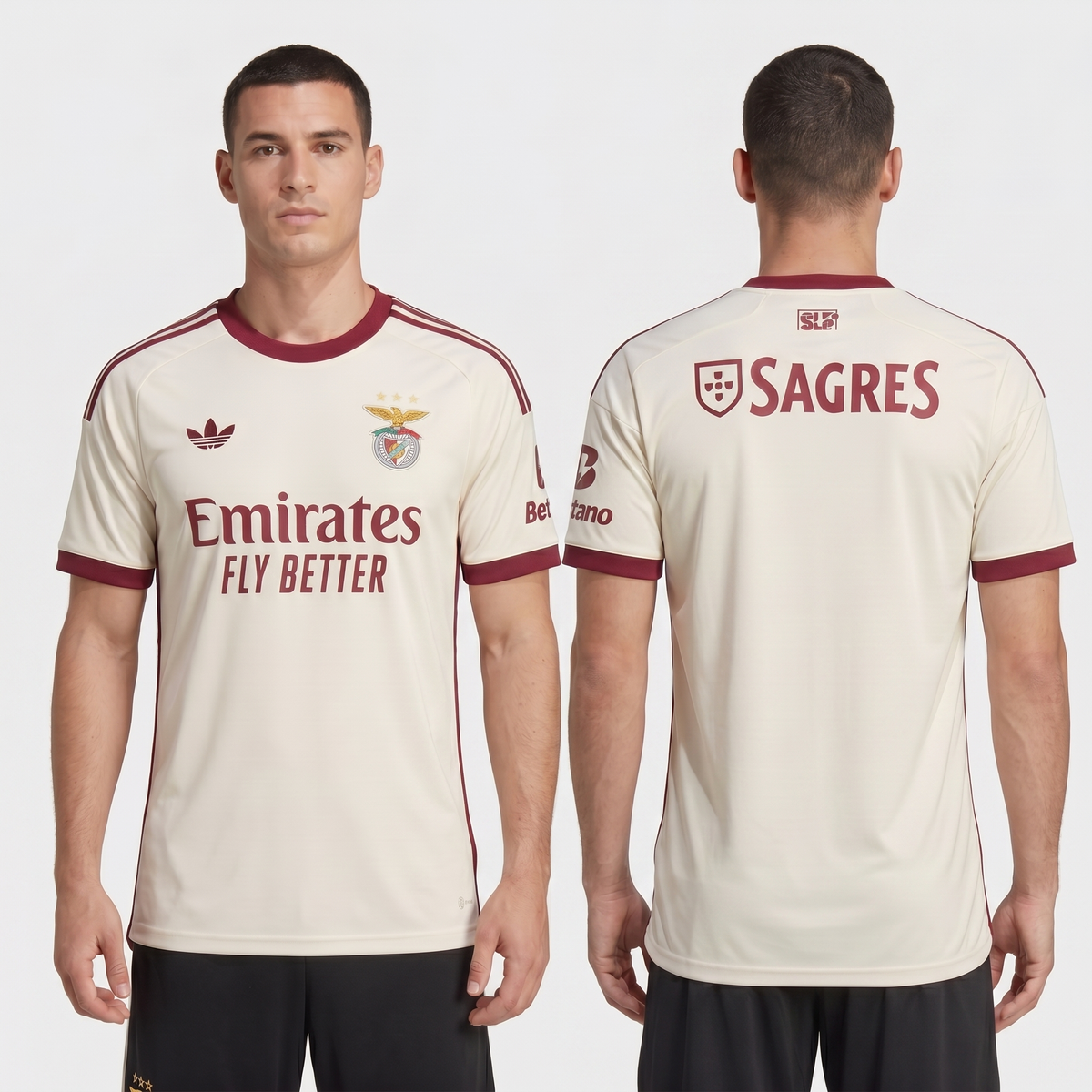 Camisola ALTERNATIVA off white (creme) 2026/27 - LANÇAMENTO secundária