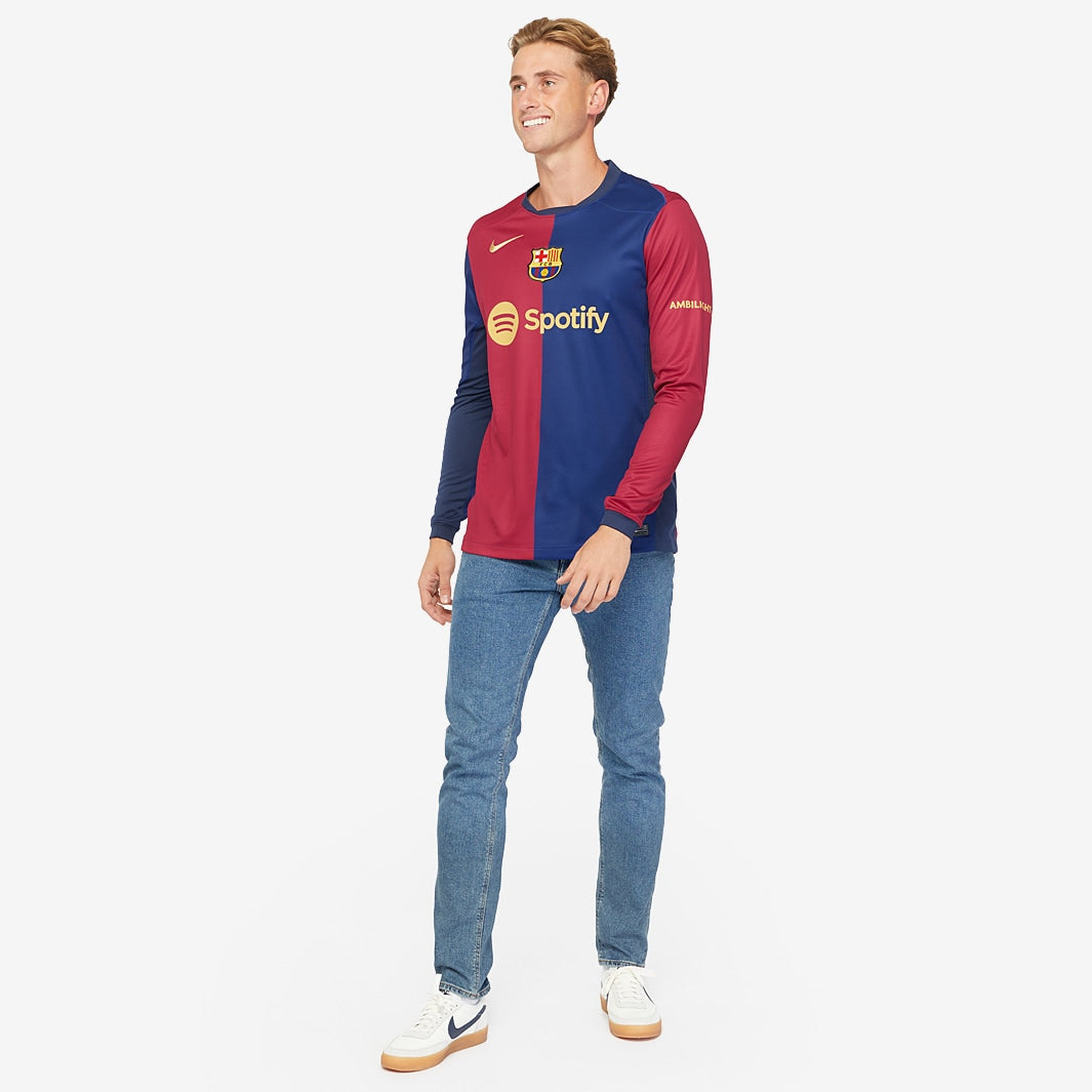 Camisa Manga Longa FC Barcelona 2024/25 Torcedor