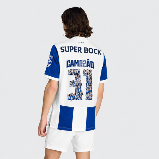 Lançamento Camisola Principal 2026 Campeão 31 - Dragões (Pré venda - 12 a 20 dias úteis)