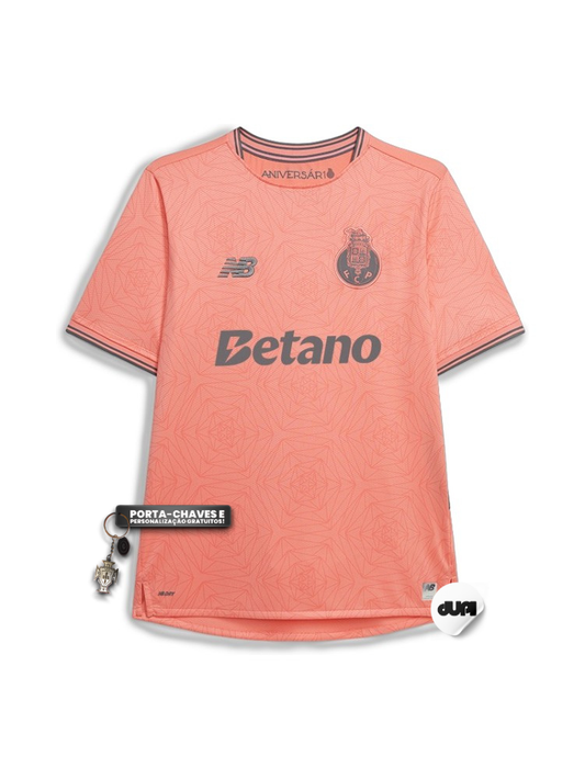 Camisola Porto Alternativa Rosa 25/26