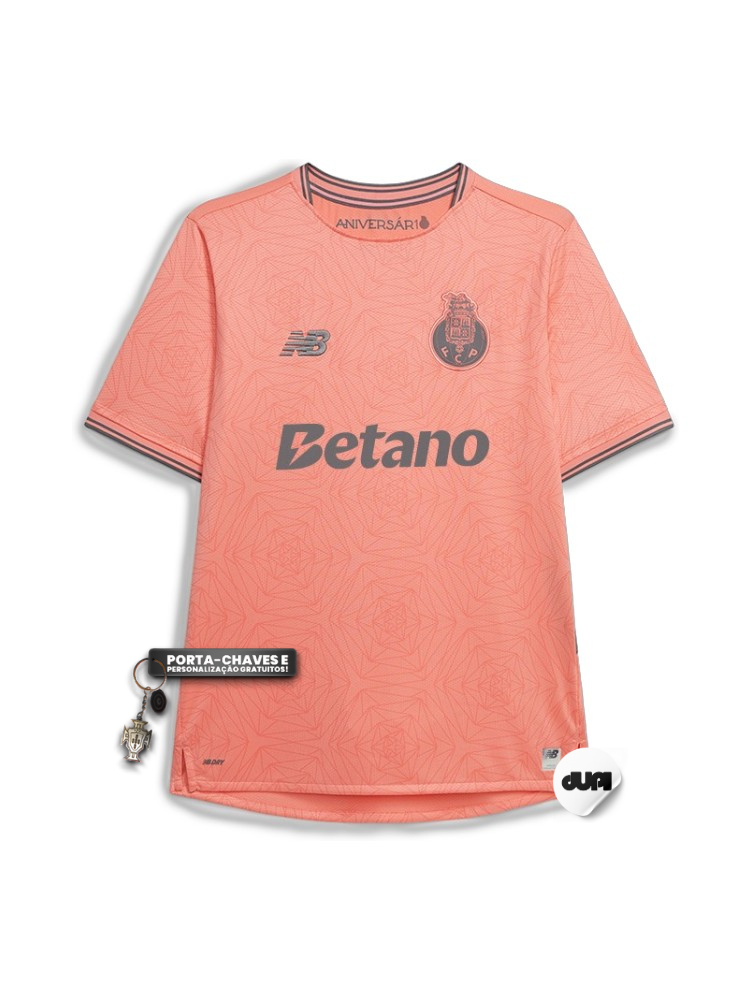 Camisola Porto Alternativa Rosa 25/26