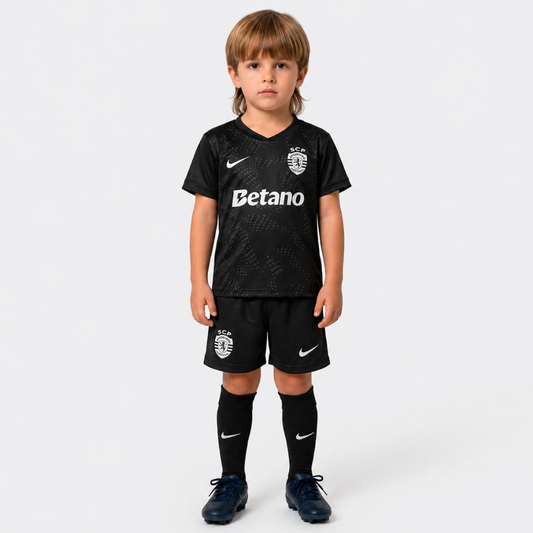 Conjunto Infantil Away Alternativo 2025/26 - Leões