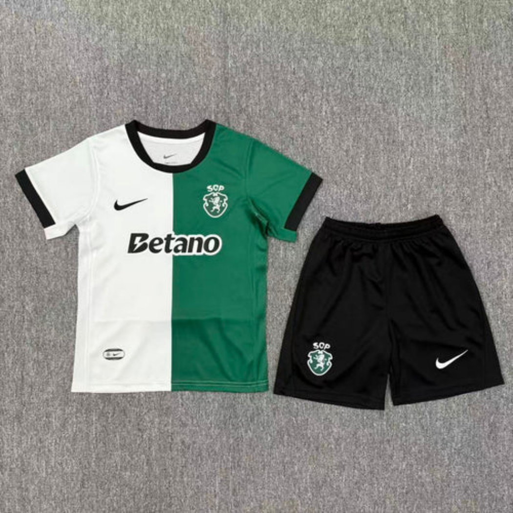 Conjunto Infantil Stromp Quarto Equipamento 2025/26 - Leões