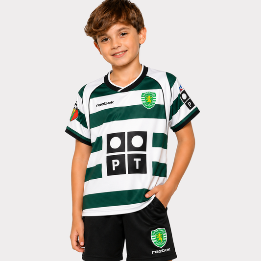 Conjunto Infantil Retrô 2001/03 - Leões
