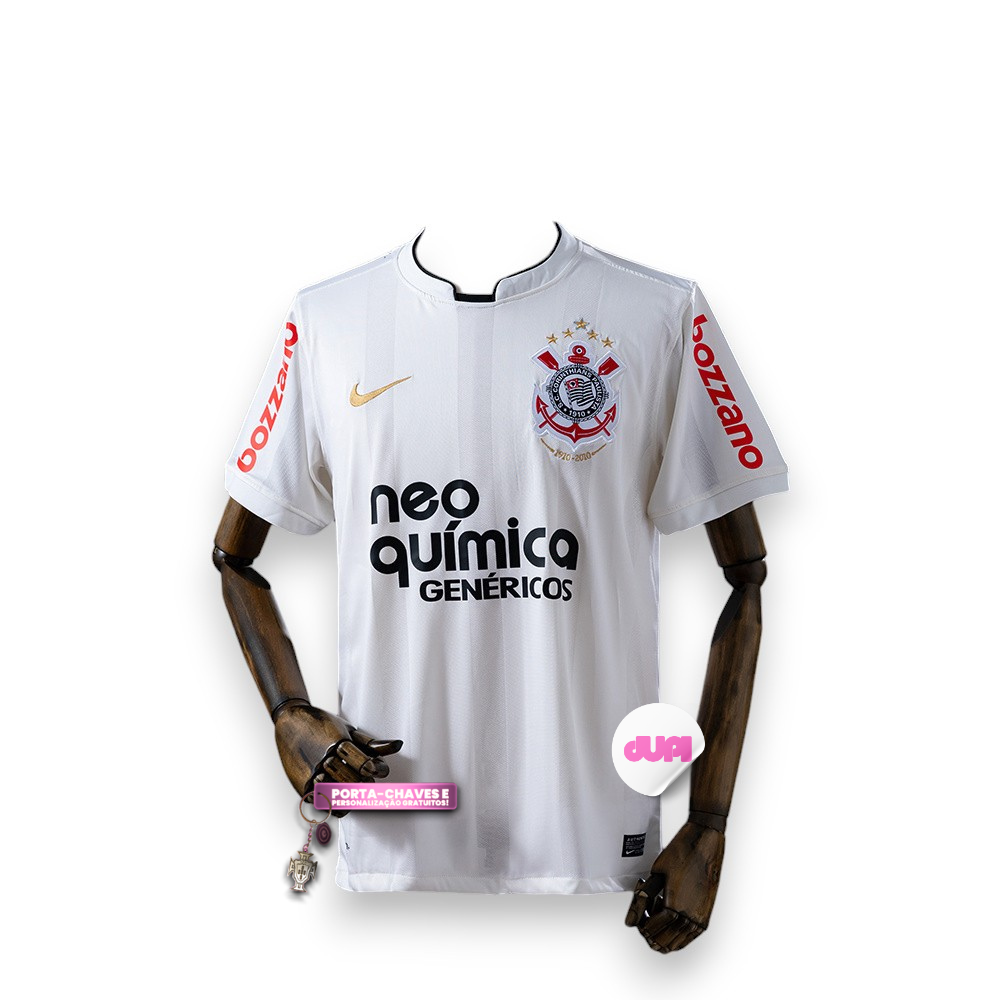 Camisola Corinthians Retrô Principal 2010