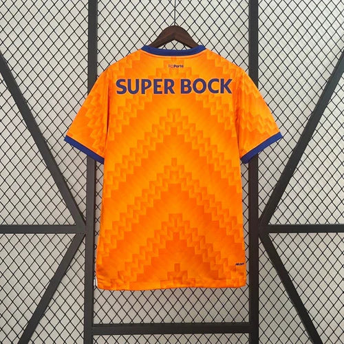 Conjunto Infantil Porto Alternativa Laranja 2024/25