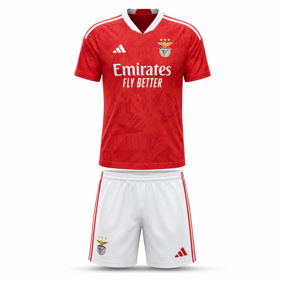 Conjunto Infantil Benfica PRINCIPAL 2026/27 - LANÇAMENTO [pré venda: 11 a 22 dias úteis]