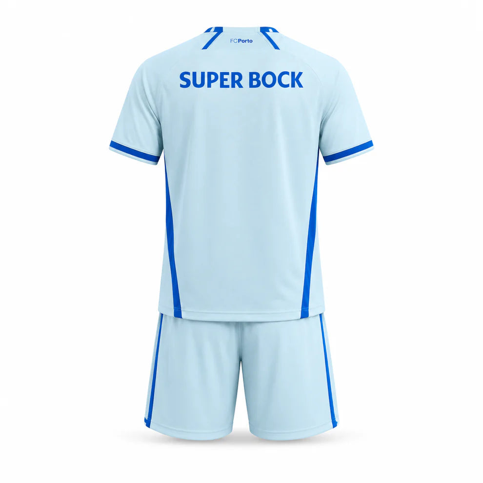 Conjunto infantil Porto 3º Equip. 2026/27 – pré venda (11 a 22 dias úteis)
