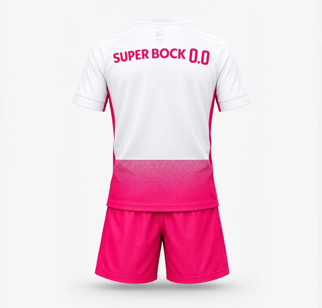 Conjunto Infantil PINK OCTOBER ROSA 2026/27 [PRÉ-VENDA: 11 a 22 DIAS ÚTEIS]