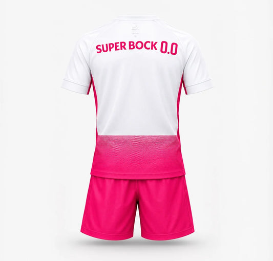 Conjunto Infantil PINK OCTOBER ROSA 2026/27 [PRÉ-VENDA: 11 a 22 DIAS ÚTEIS]