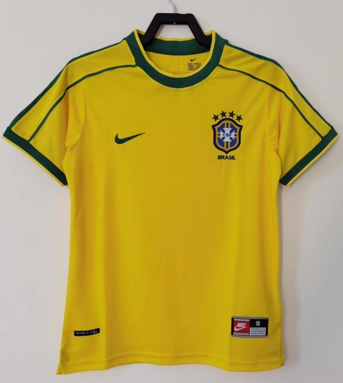 Camisola Retro Brasil Principal 1998