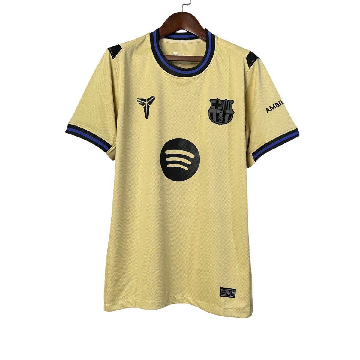 Camisola Barcelona Alternativa Amarela 25/26