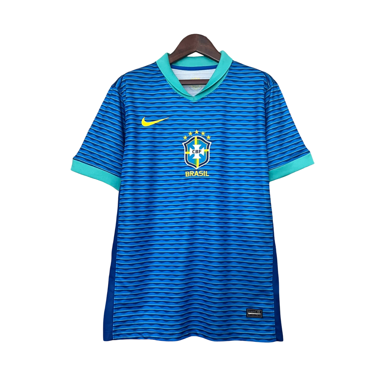 Camisola Brasil Alternativa Azul 2024