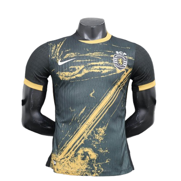 Camisola 3º Equipamento Sporting CP Preta 24/25 - Player