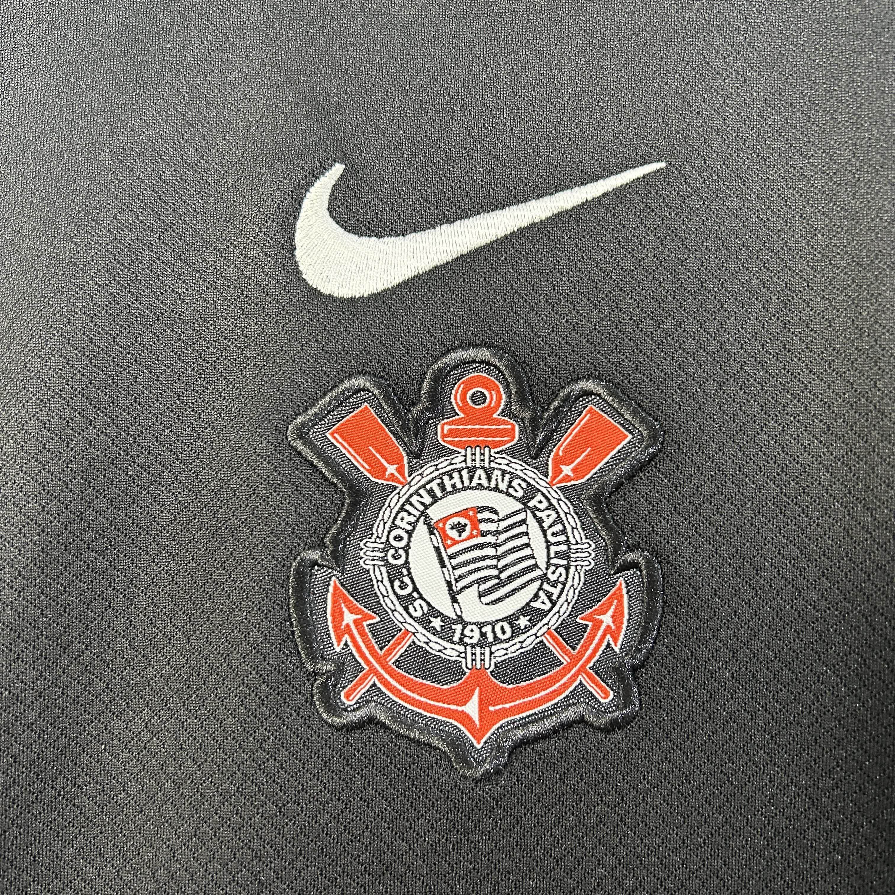 Conjunto Infantil Corinthians Principal Preto 25/26